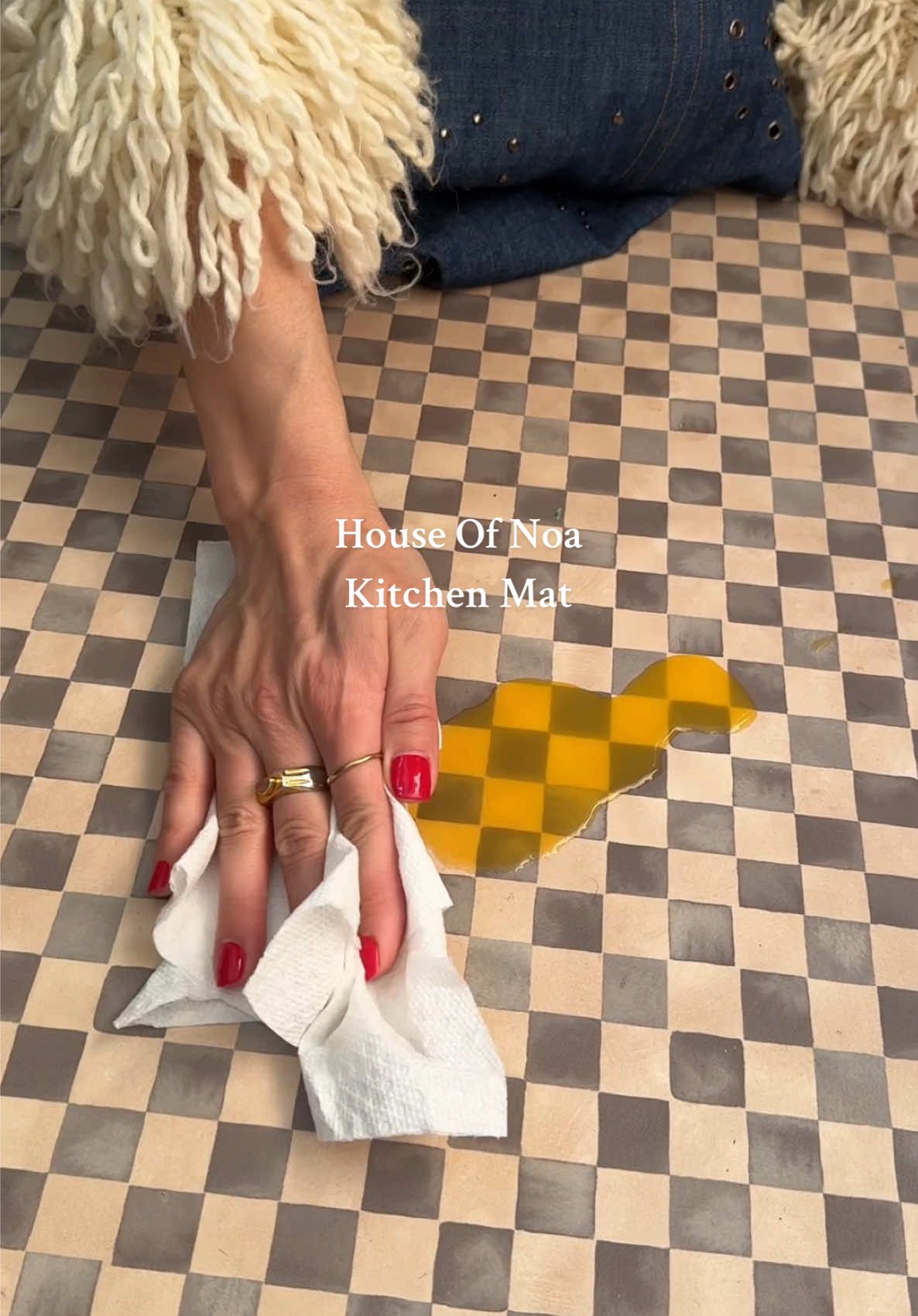 TikTok post by @doniyamourtaza for the House of Noa. Caption reads: [...] The kids love it, I love it more! @the House....