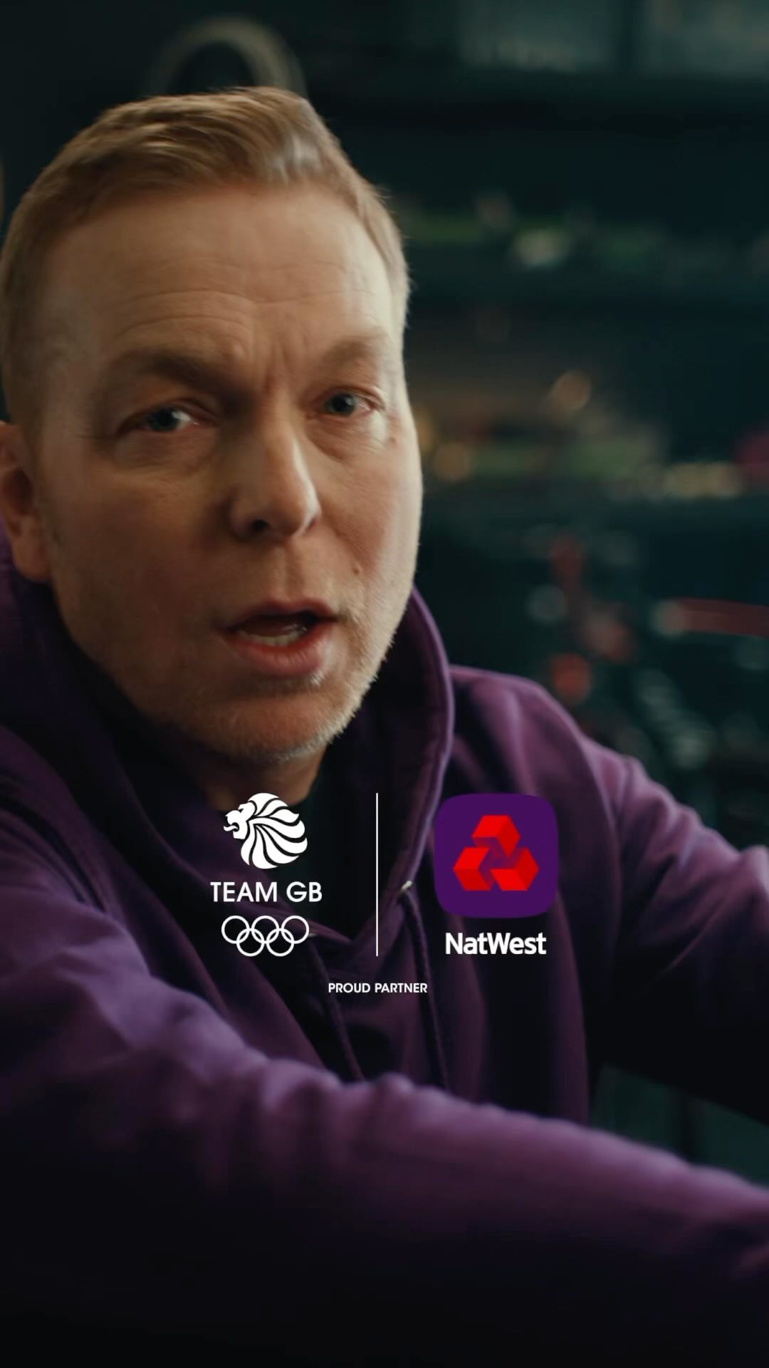 Instagram post by @chrishoy1 for NatWest. Caption reads: We’ve partnered with Team GB to inspire you to....