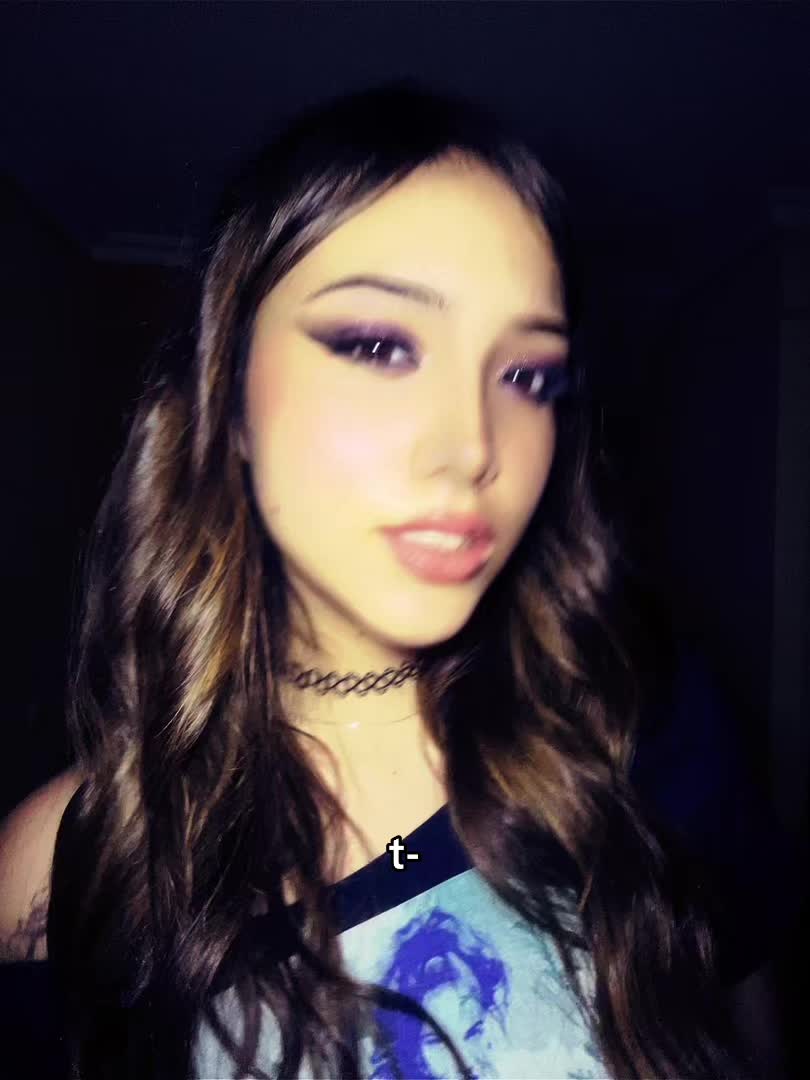 TikTok post by @nekhelenss for In Print We Trust. Caption reads: follow my ig for an alien 👽 shirt is from @In....