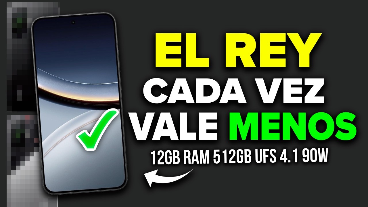 YouTube post by @estilogadget for KeysFan. Caption reads: The MOST RECOMMENDED Phone for 2026.