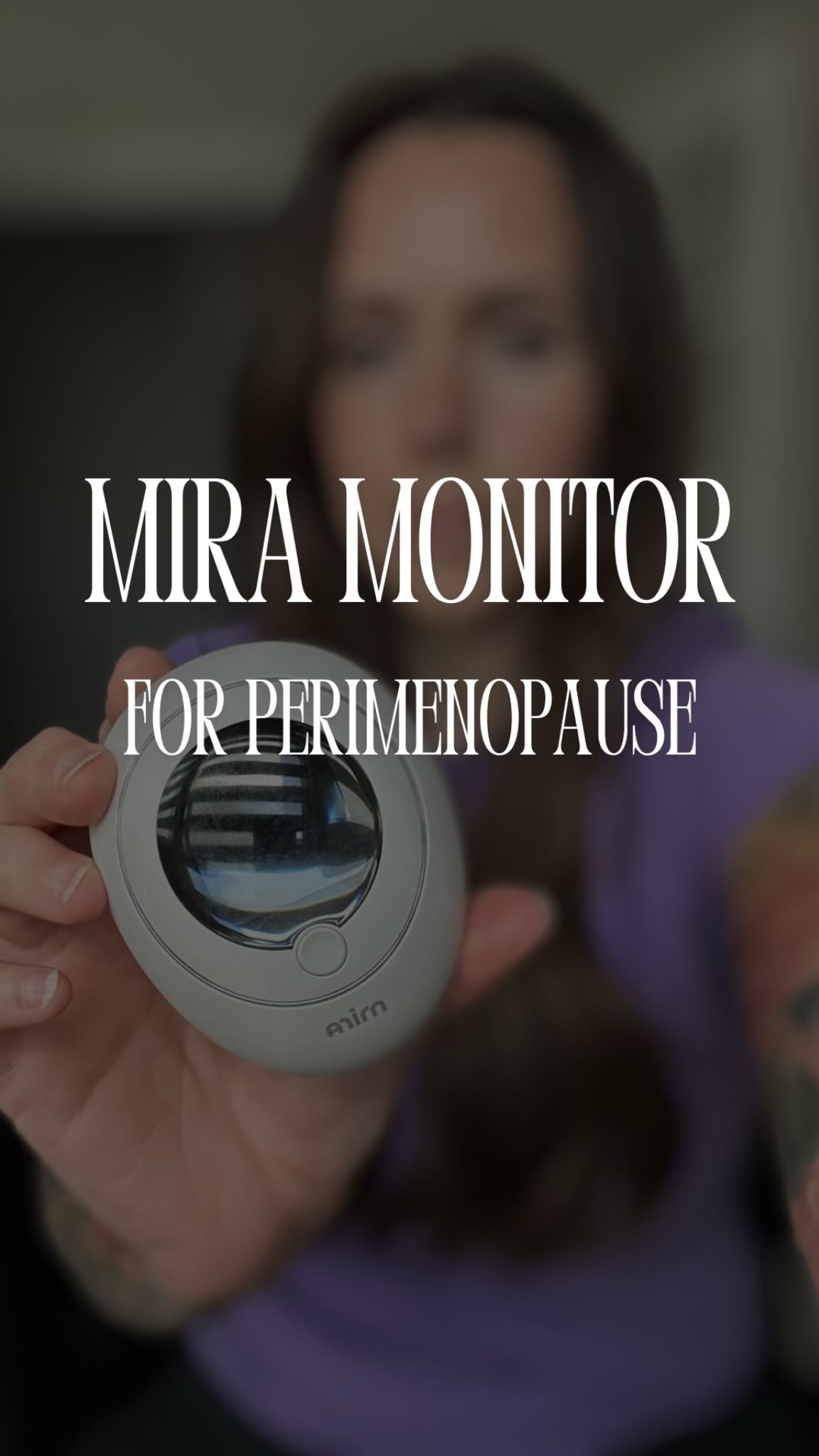 Instagram post by @thesarasocial for Mira Fertility. Caption reads: The Mira Monitor has been the gift that keeps....