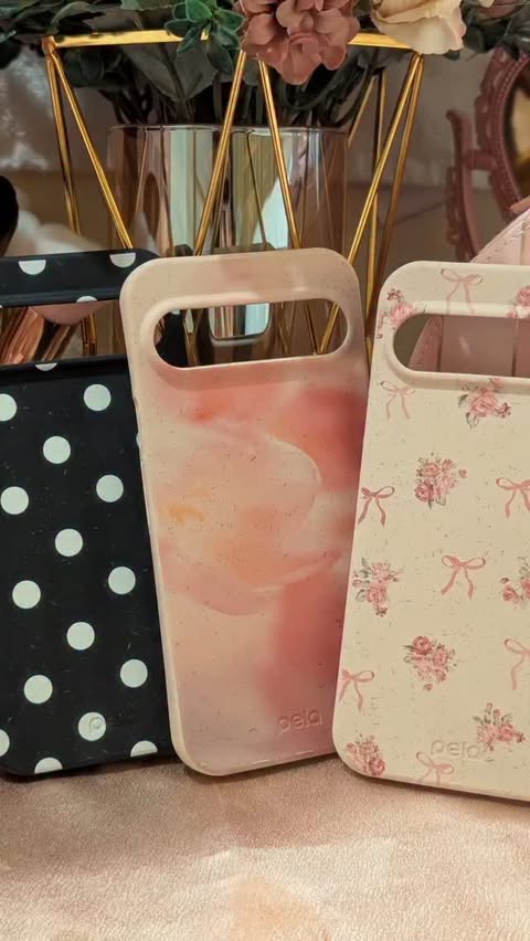 Instagram post by @kimreed930 for Pela Case. Caption reads: Thank you @pelacase 😘 World's first 100%....