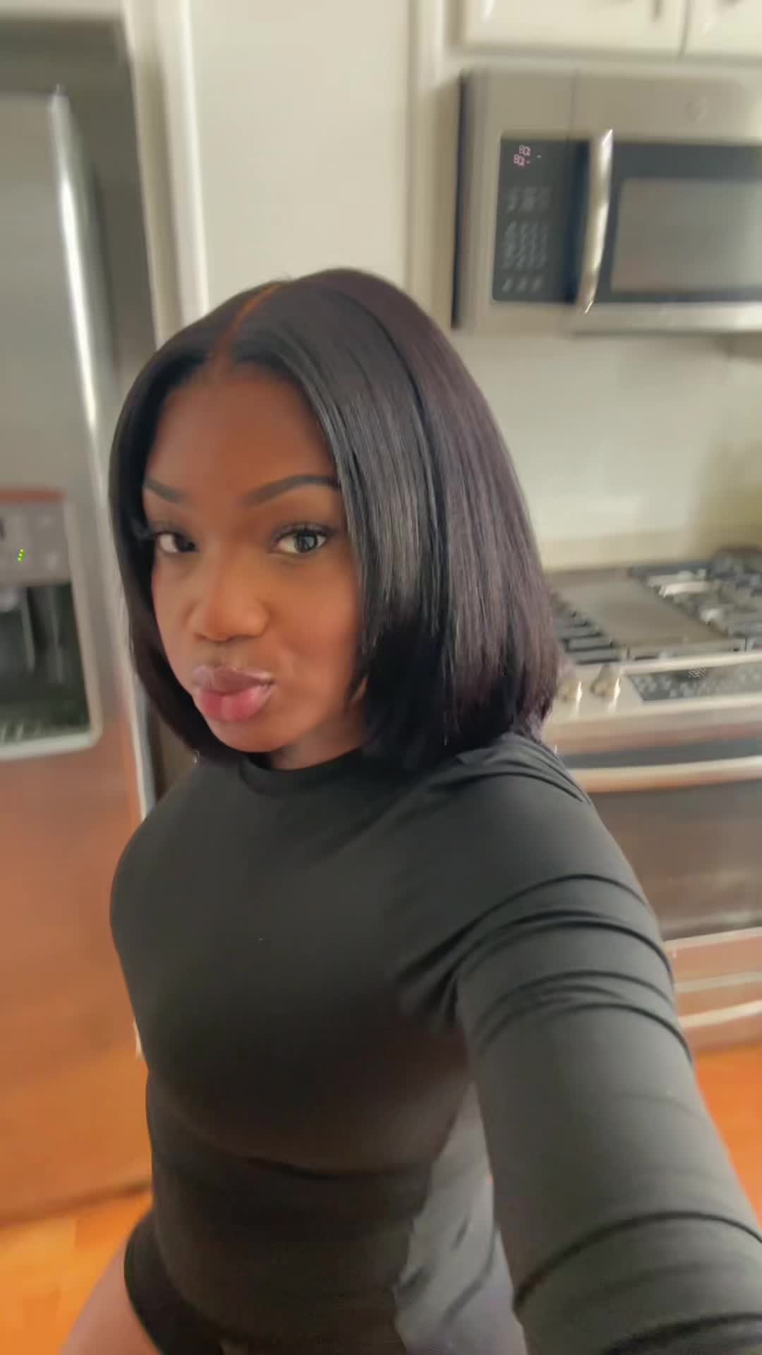 TikTok post by @sydneysantiago___ for Nadula. Caption reads: If you can only get ONE wig this Black Friday,....