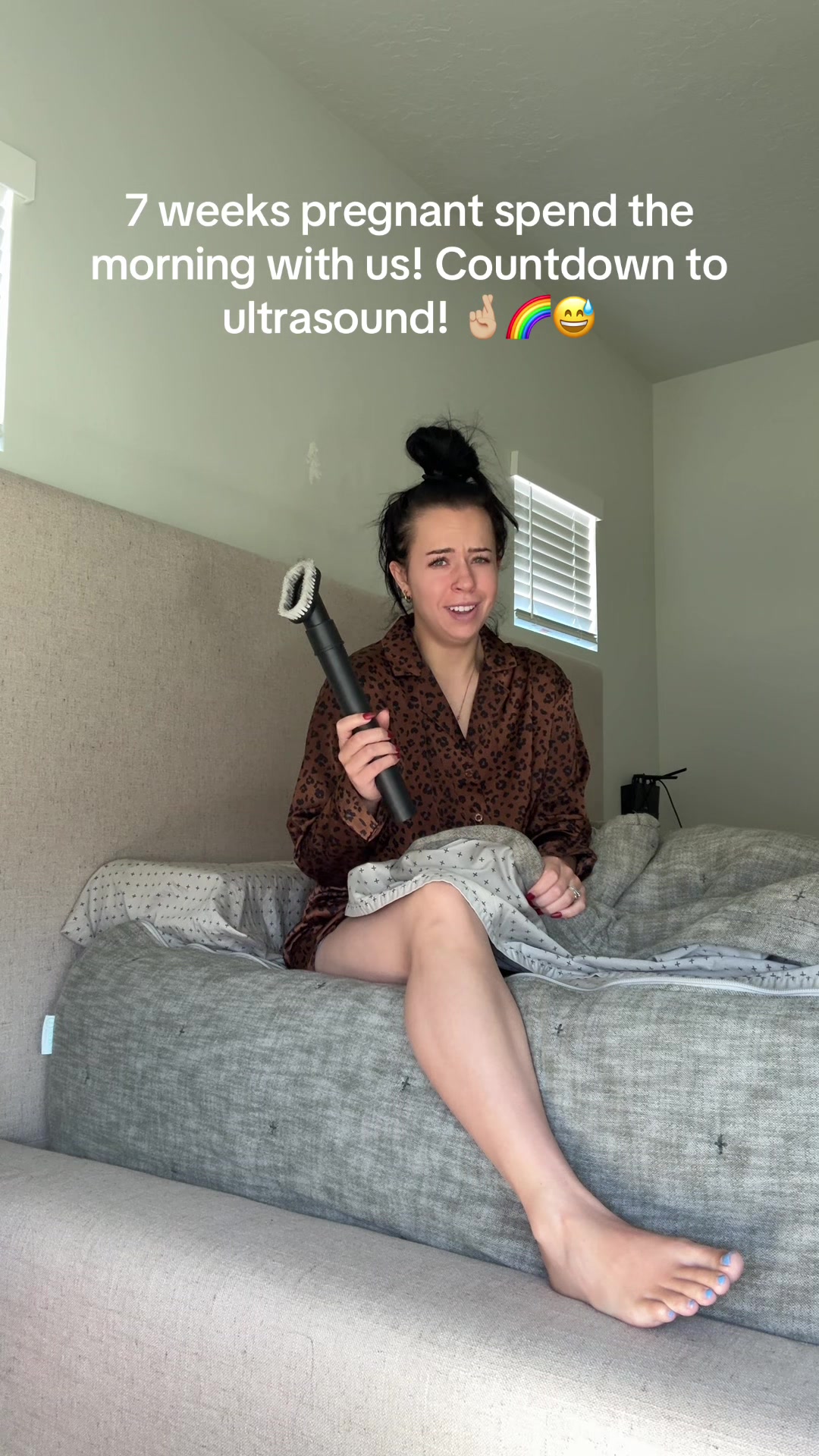 TikTok post by @emskingg for Bird&Be. Caption reads: [...] your power pair prenatal vitamins from....