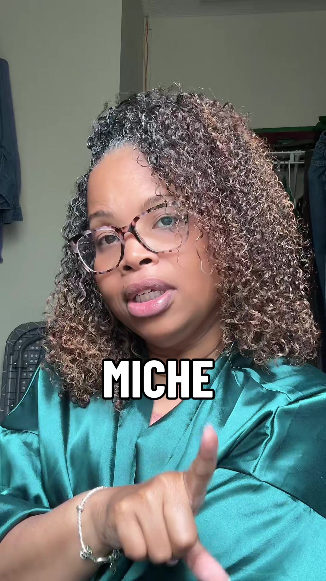 TikTok post by @apryl504 for MICHE Beauty. Caption reads: Ya can’t go wrong cuzzin @MICHE Beauty #heycuzzin....