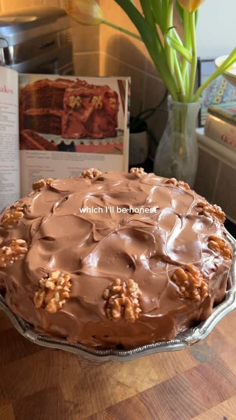 Instagram post by @idils.place for Better Homes & Gardens. Caption reads: Vintage Cookbook Archive No. 002 - Feathery fudge....