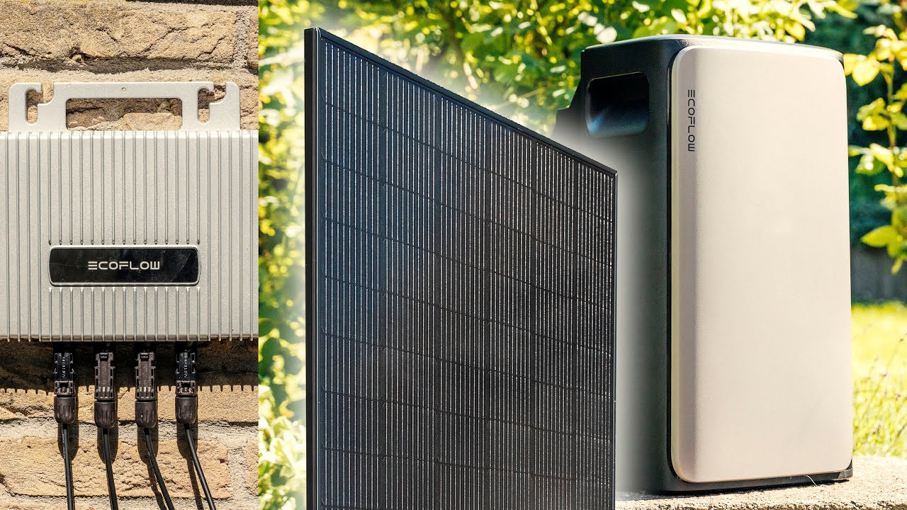YouTube post by @FenchelJanisch2 for EcoFlow. Caption reads: How EcoFlow helps you to save energy, reduce....