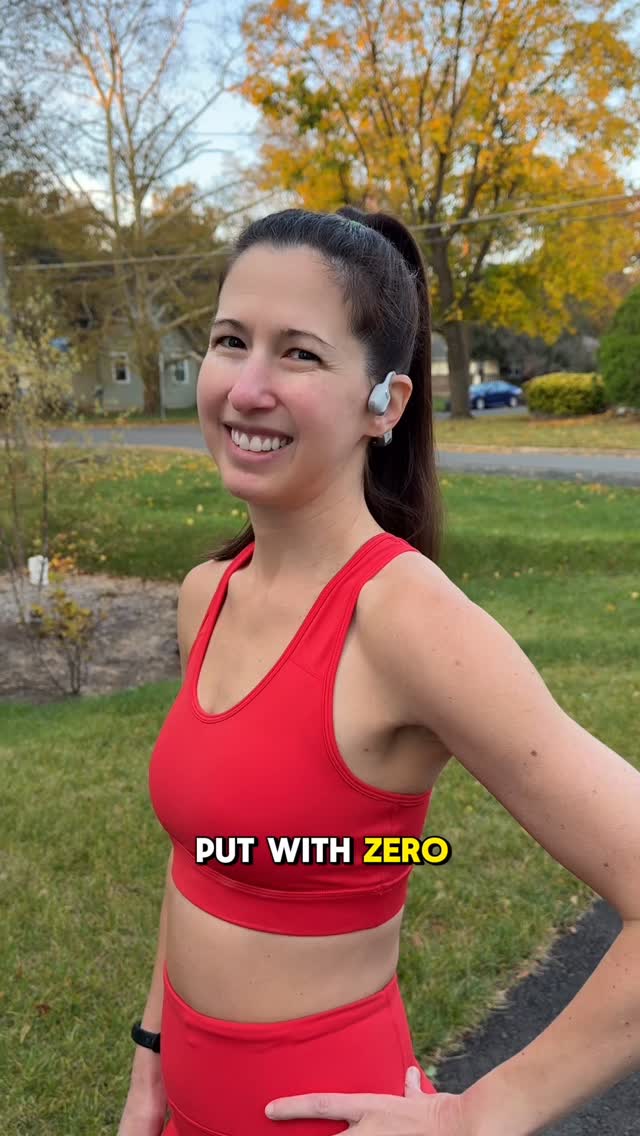 Instagram post by @elizabethclor for Shokz. Caption reads: If you know anything about me, you know I love....