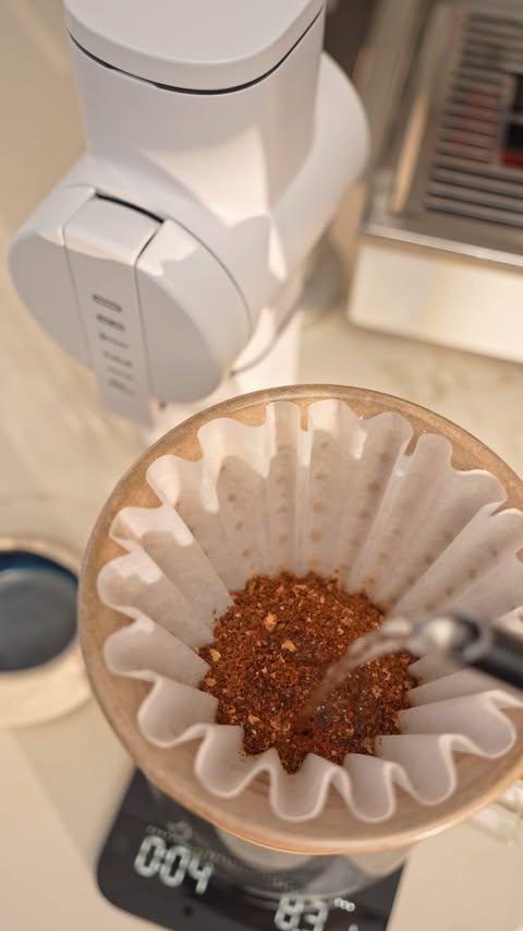 Instagram post by @daddygotcoffee for Espresso Parts. Caption reads: [...] every time. The incredible team at....