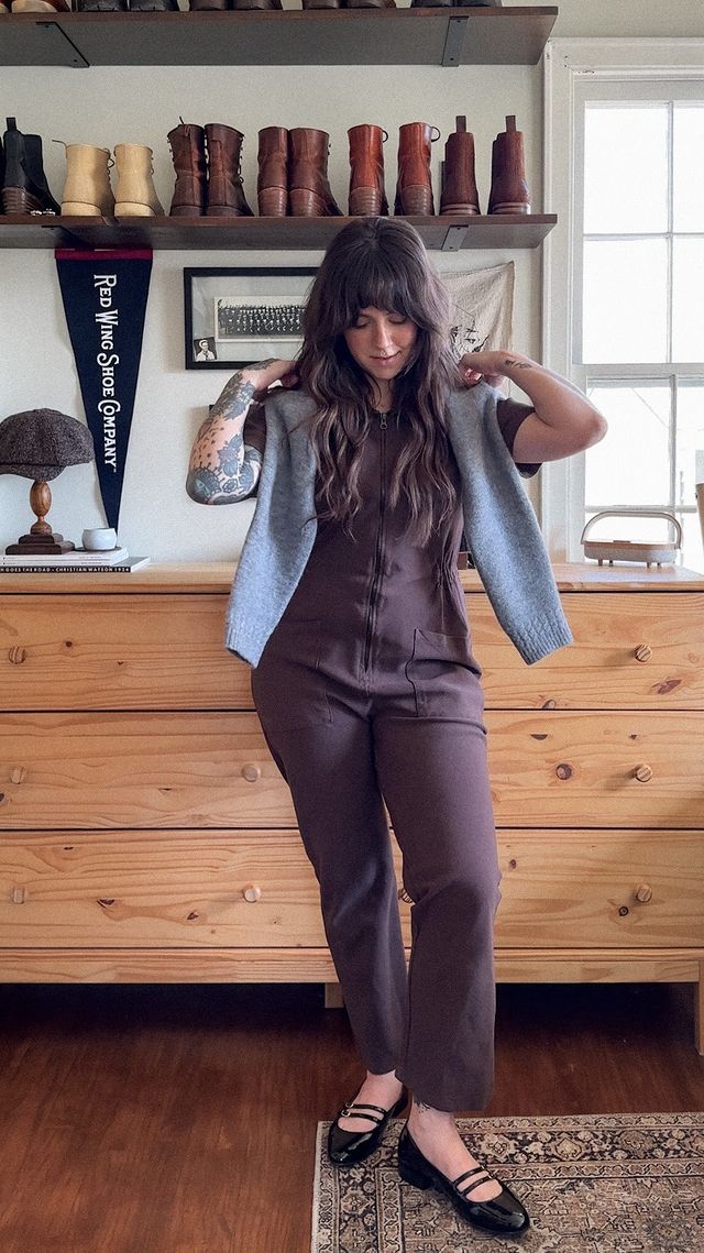 Instagram post by @thegoodrichwife for Shop Noble. Caption reads: Styling my @shopnoble pieces for “fashion’s....