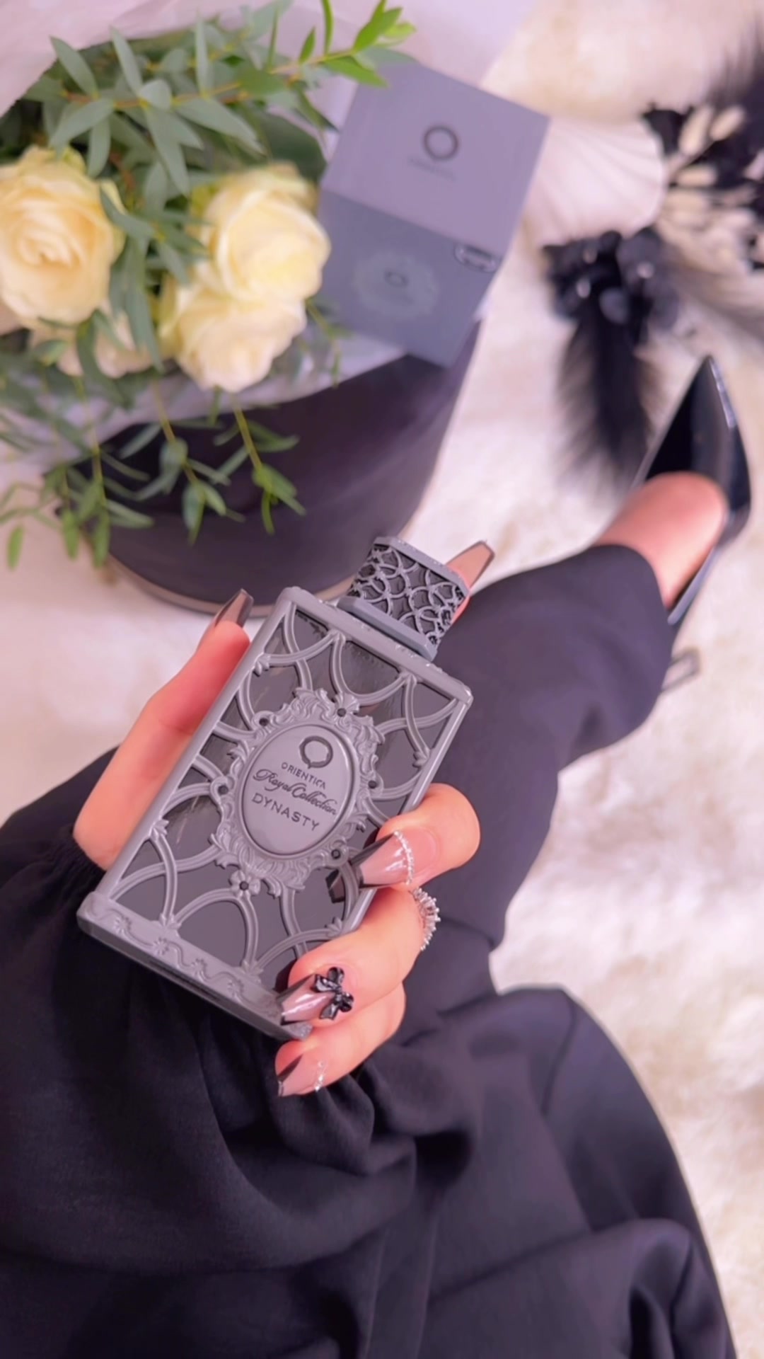 TikTok post by @janna._21 for Orientica Perfumes. Caption reads: @Orientica Perfumes thanks ♥️♥️♥️#explore [...].