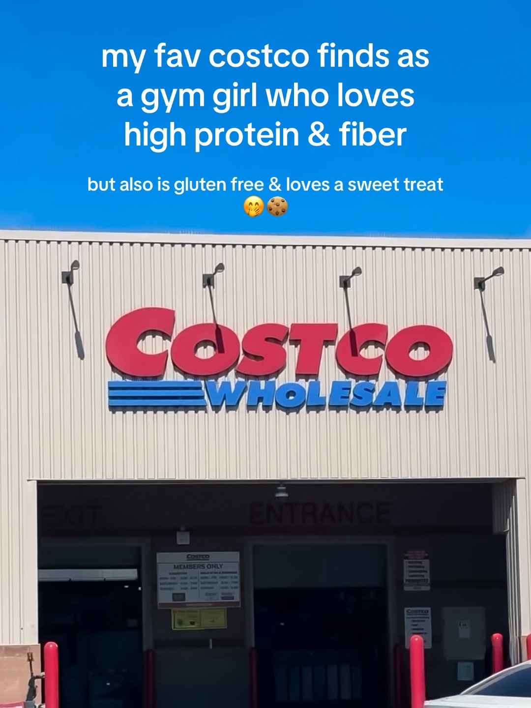 TikTok post by @adelzaverse for Purely Elizabeth. Caption reads: [...] LOVE costco @Bloom Nutrition @Purely....