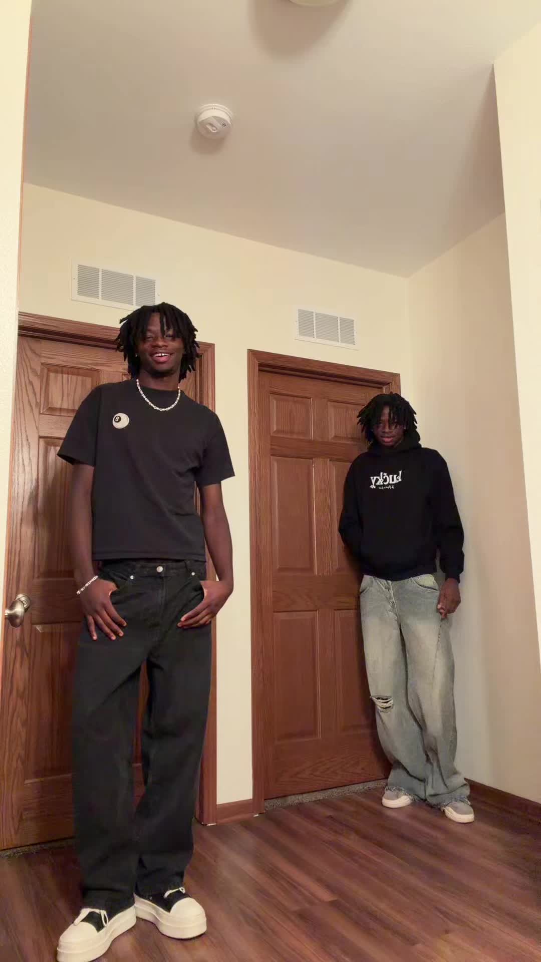 TikTok post by @life_of_temi for In Print We Trust. Caption reads: Part 2. Dc: Me. Hoodie from @In Print We Trust....