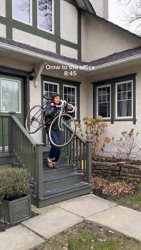 Instagram post by @bigbooklady for Shokz. Caption reads: Getting through the work day with @shokzusa ☕️ You....