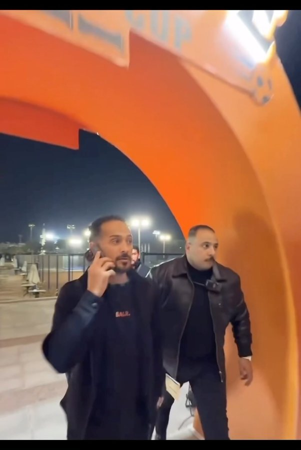 Instagram post by @walidsoliman for Orange. Caption reads: Orange Legends Cup 🟧🏆⚽️
#بطولة_اورانج....