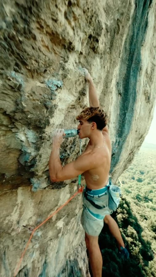 Instagram post by @gioplacci.sk for Visit Trentino. Caption reads: 𝐅𝐨𝐜𝐮𝐬 is always 𝐤𝐞𝐲 for me, especially....