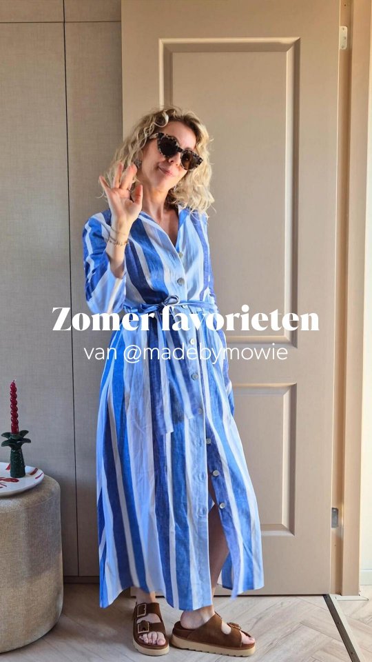 Instagram post by @madebymowie for Wehkamp. Caption reads: 4 tips om die zomerstemming vast te houden 🌞!....