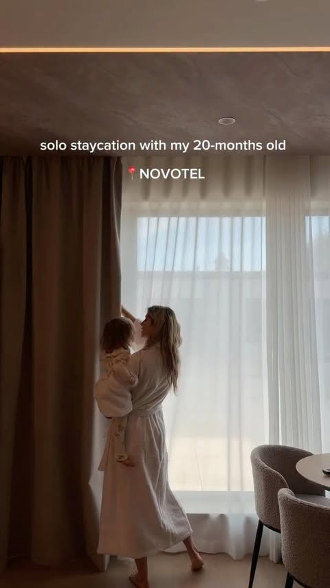 Instagram post by @dr.skarlet for Novotel Mohammédia. Caption reads: when you’re too bored to stay home but flying....