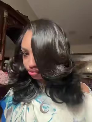 TikTok post by @s3igfr13d for UA Hair. Caption reads: overly teaaa @UA HAIR #wiginfluencer #fyp #wig....