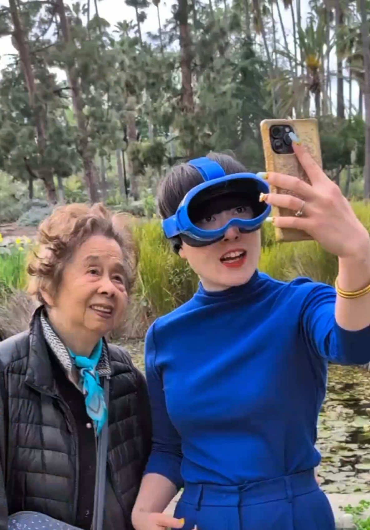 TikTok post by @atsukocomedy for Priceline. Caption reads: Everything is so…realistic. Thanks to the millions....