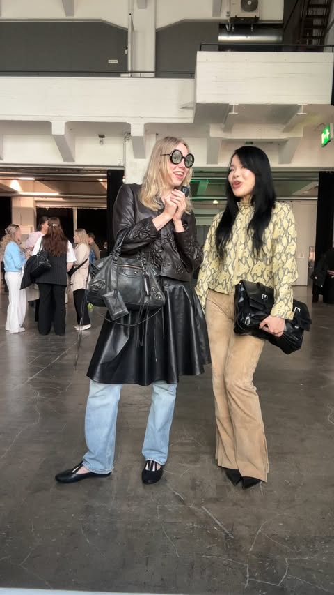 Instagram post by @wilmaaelena for Munthe. Caption reads: what the stylish people are wearing for....