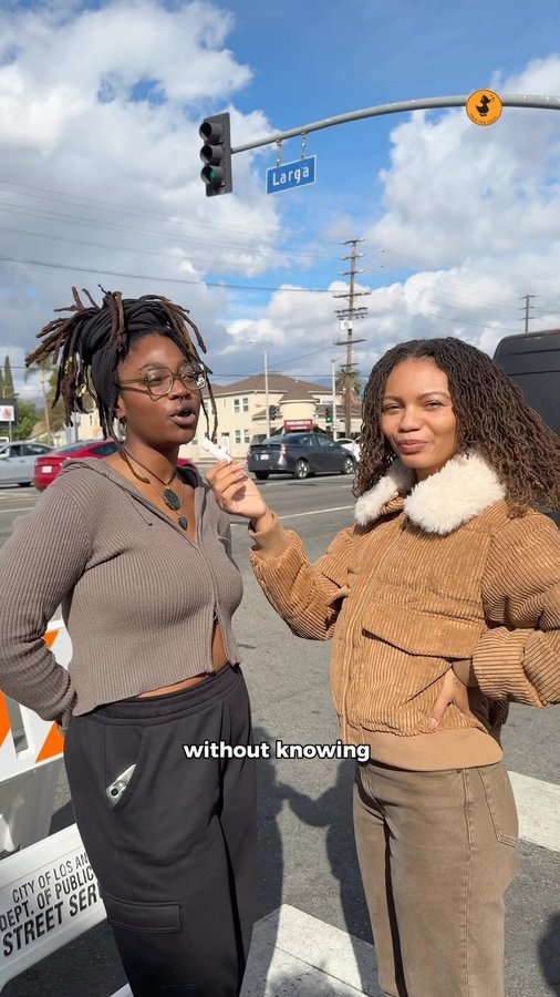 Instagram post by @greengirlleah for Save The Duck. Caption reads: 🩵What does it mean to truly have RESPECT?....