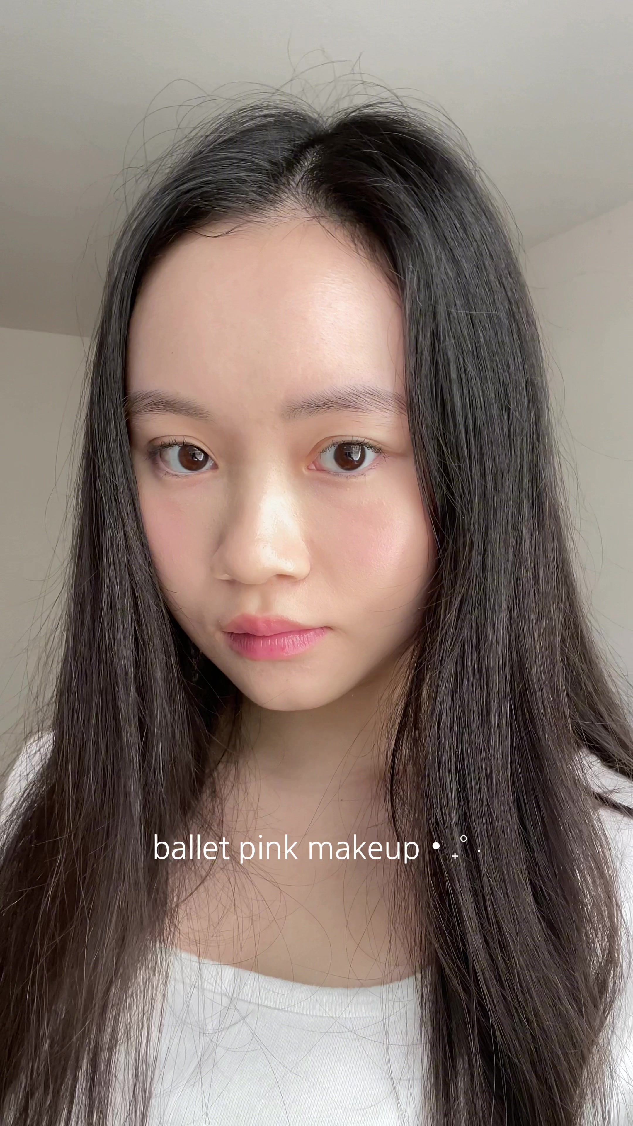TikTok post by @itshaniberry for HAUA. Caption reads: [...] #kbeauty @AOU Cosmetics @HEMEKO @HAUA.