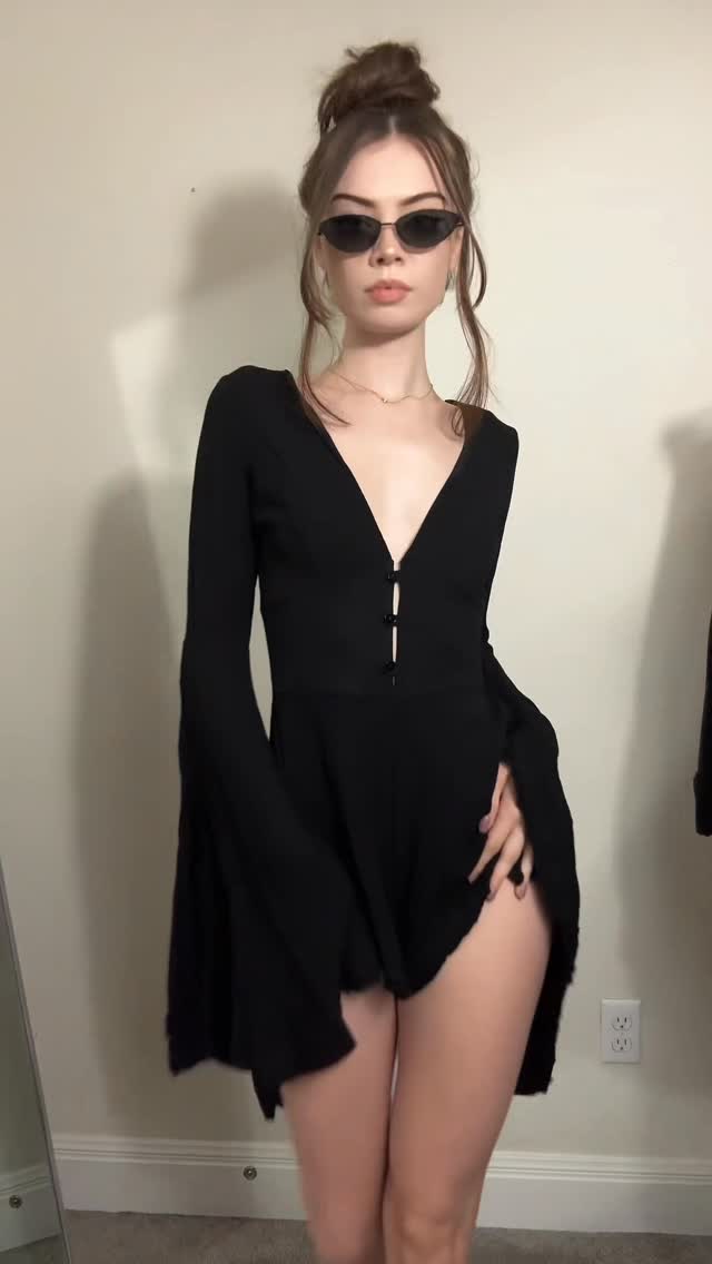 Instagram post by @jaydecrutledge for Dolls Kill. Caption reads: @dollskill 👀🖤.