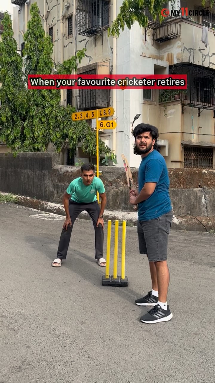 Instagram post by @thevipinnair for My11Circle. Caption reads: [...] now everything hurts. What hurt more?....