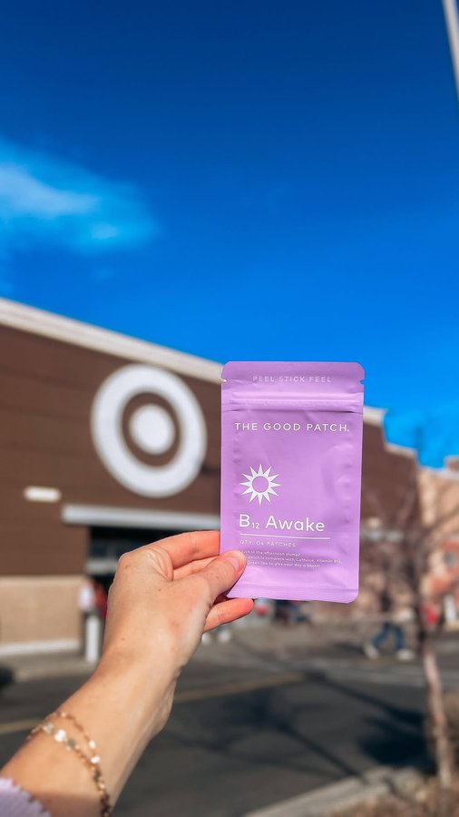 Instagram post by @kennatoolson for The Good Patch. Caption reads: @thegoodpatch has been a lifesaver during The....