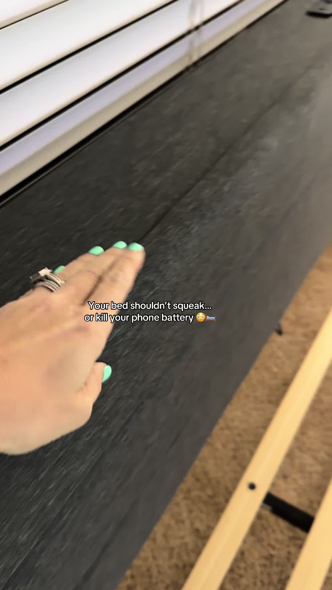 TikTok post by @heathers.honest.reviews for RaybeeOfficial. Caption reads: [...] now and transform your sleep setup.....