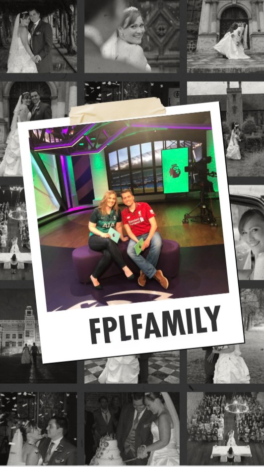 Instagram post by @fplfamily for Premier League. Caption reads: [...] working with @adobeexpress and the....