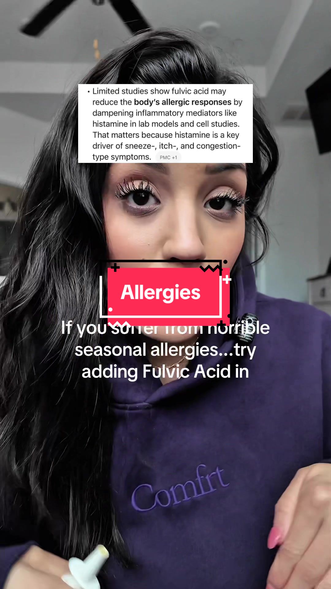 TikTok post by @thewholesome_mom for Triquetra Health. Caption reads: Always do your own research but this could....