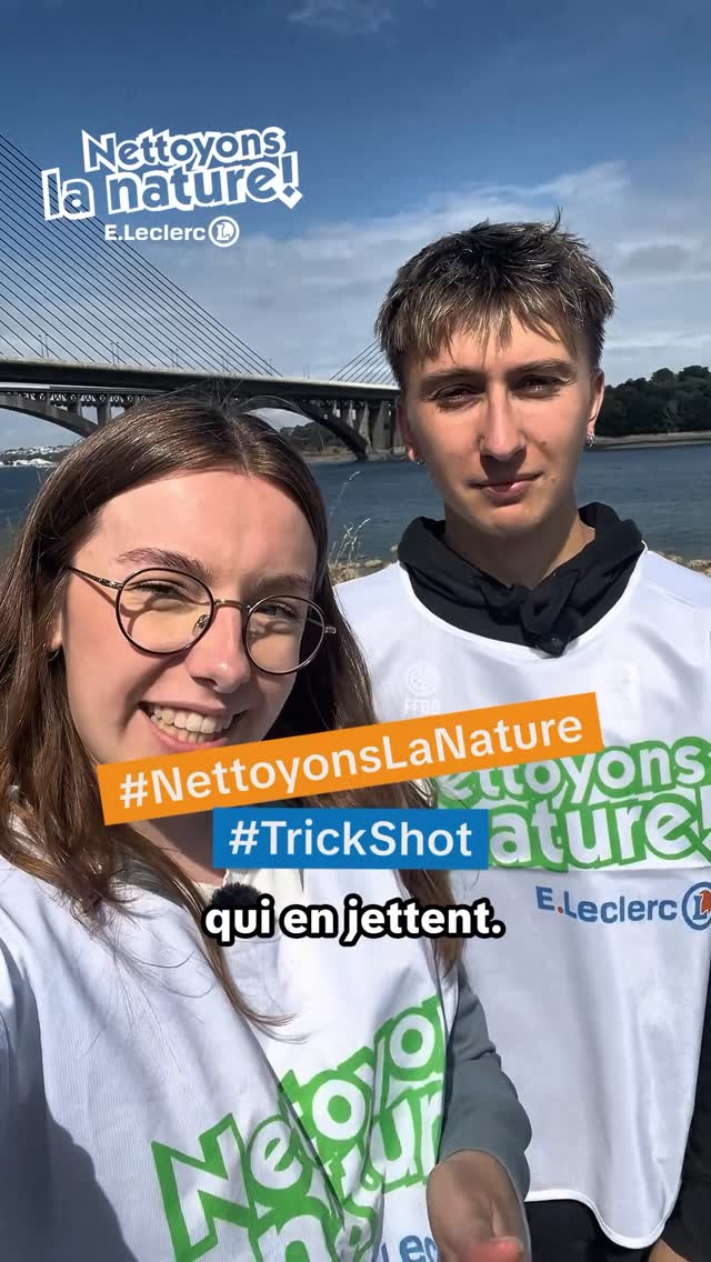Instagram post by @songohu__ for E.Leclerc. Caption reads: Défi revelé pour notre magasin de....