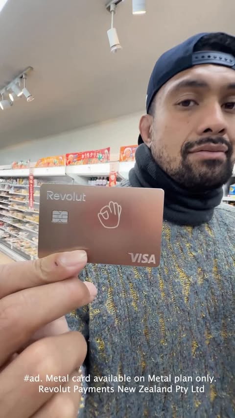 Instagram post by @ardiesavea for Revolut. Caption reads: 7/11 treats locked in🔒

 @revolut making the....