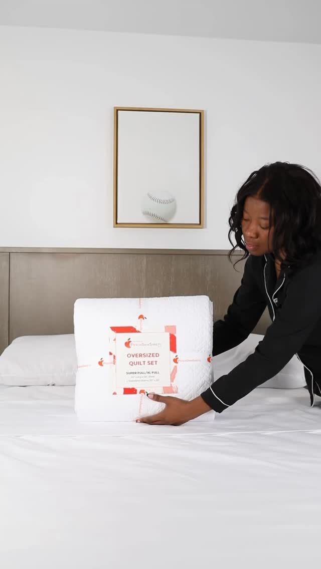 Instagram post by @iamsarah_sarah for PeachSkinSheets. Caption reads: #ad Check out the PeachSkinSheets Sheet and....
