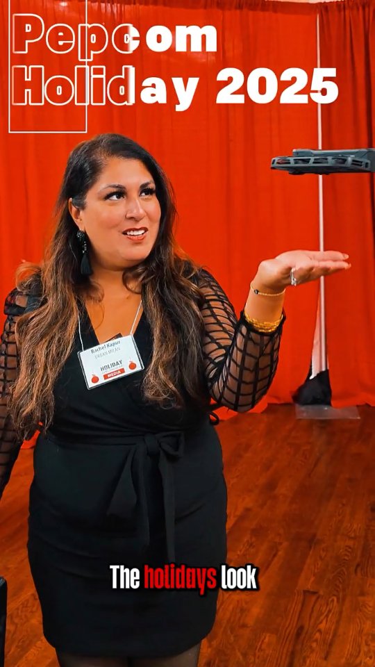 Instagram post by @urban_milan for RENPHO. Caption reads: Pepcom Holiday 2025 was NEXT LEVEL. 🤯

Flying....