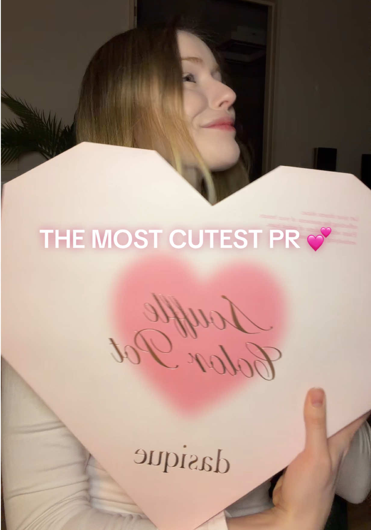 TikTok post by @dlilmur for Dasique. Caption reads: @dasique US you’re the cutest 😭💕#dasique [...].
