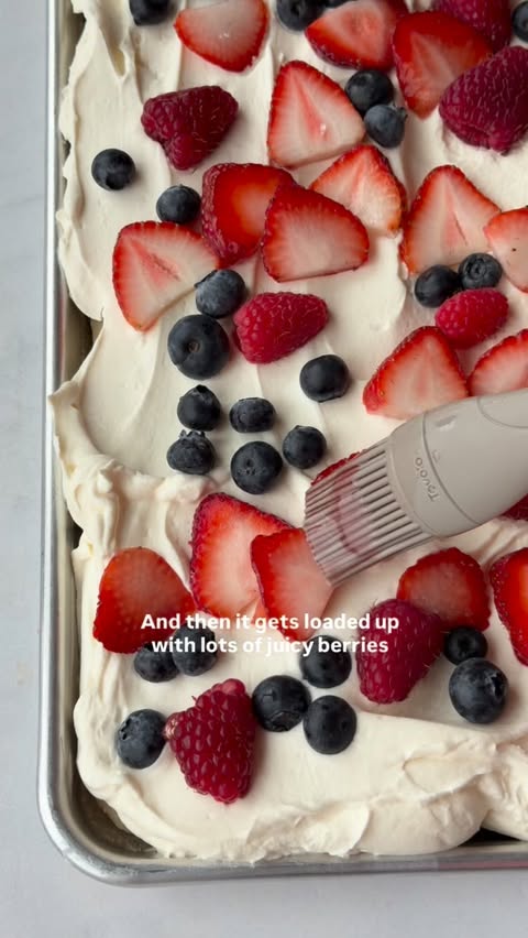 Instagram post by @katieleewilken for Betty Crocker. Caption reads: [...] easiest one yet 🍓✨ It starts with Betty....
