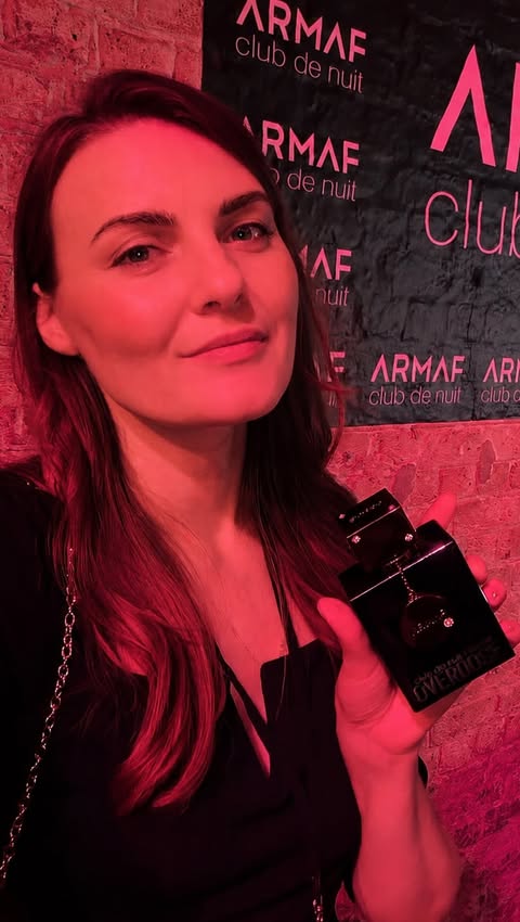 Instagram post by @my_ldn for Armaf. Caption reads: An unforgettable evening with ARMAF celebrating....