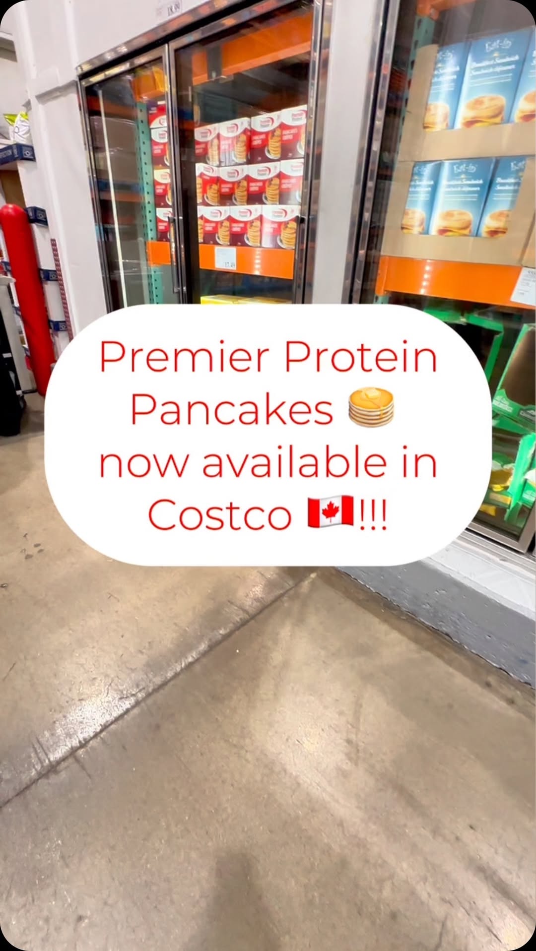 Instagram post by @costcofindscanada for Premier Protein. Caption reads: 🌟 NEW FREEZER FIND at Costco 🇨🇦!!!
‌
🛒 Premier....