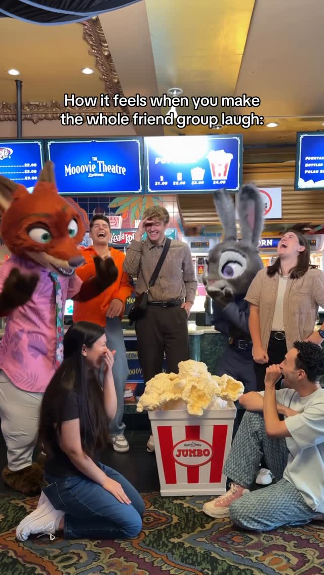 Instagram post by @carterkench for Disney Animation. Caption reads: The power I hold😏 See #Zootopia2 only in theaters....