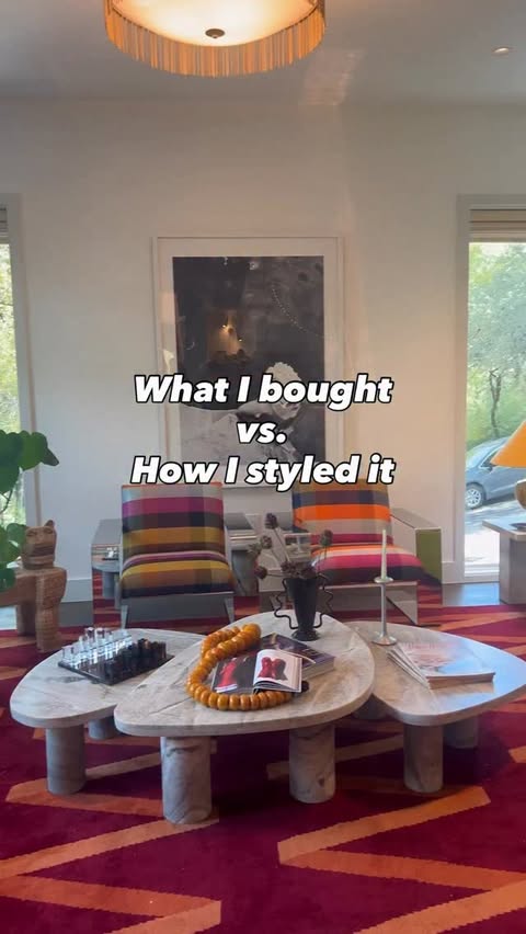 Instagram post by @kimlewisdesigns for House Beautiful. Caption reads: Designer Kim Lewis of @kimlewisdesigns knew that....