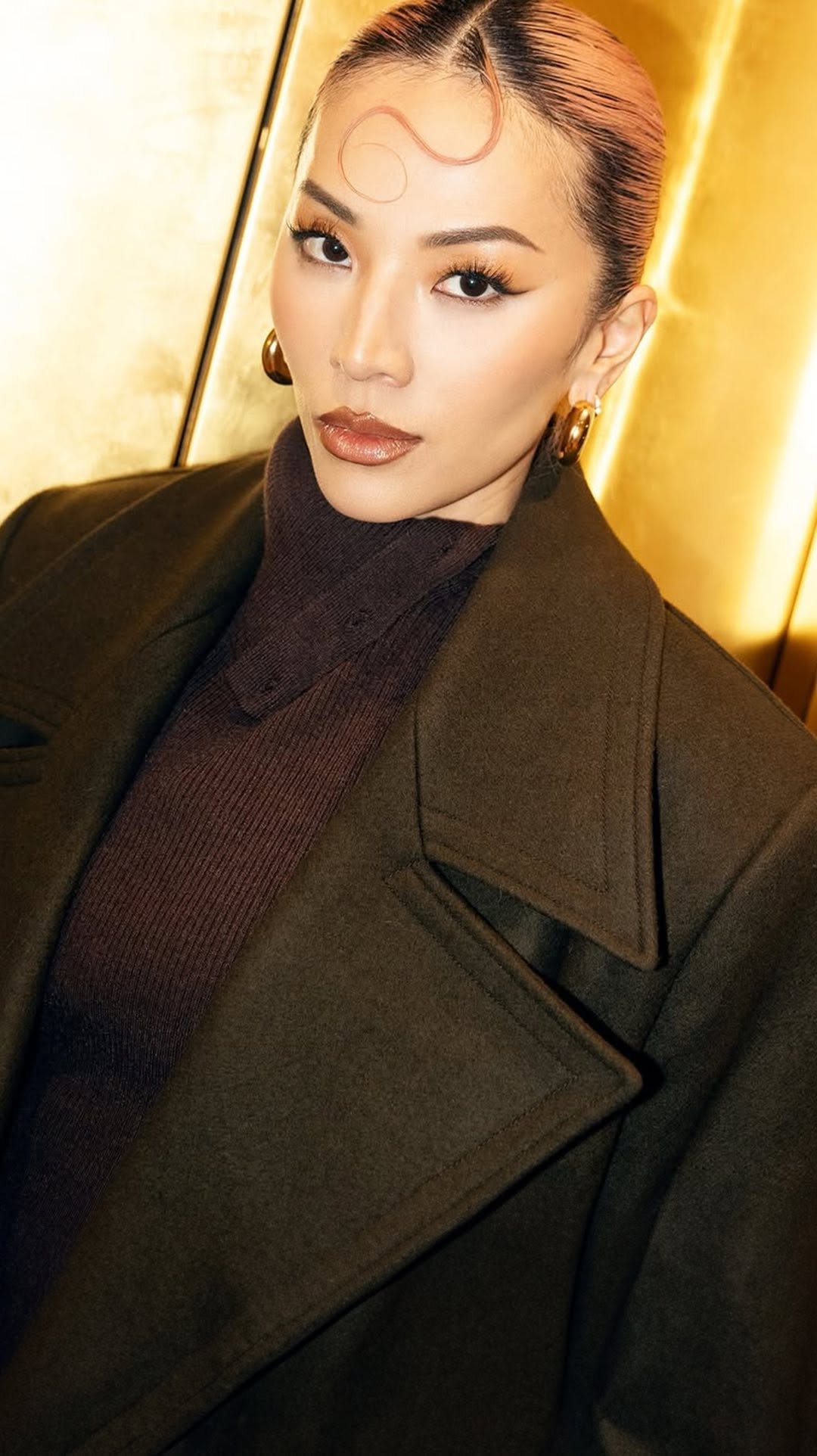 Instagram post by @tinaleung for IMG Models. Caption reads: Now Representing: Tina Leung.