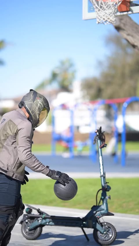 Instagram post by @kiziewheels for Gotrax. Caption reads: [...] but make sure you don’t miss the ....