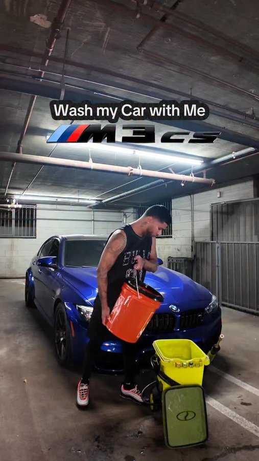 Instagram post by @noemurillo for Culture Kings. Caption reads: Stayed in and washed the CS.
@culturekings code:....