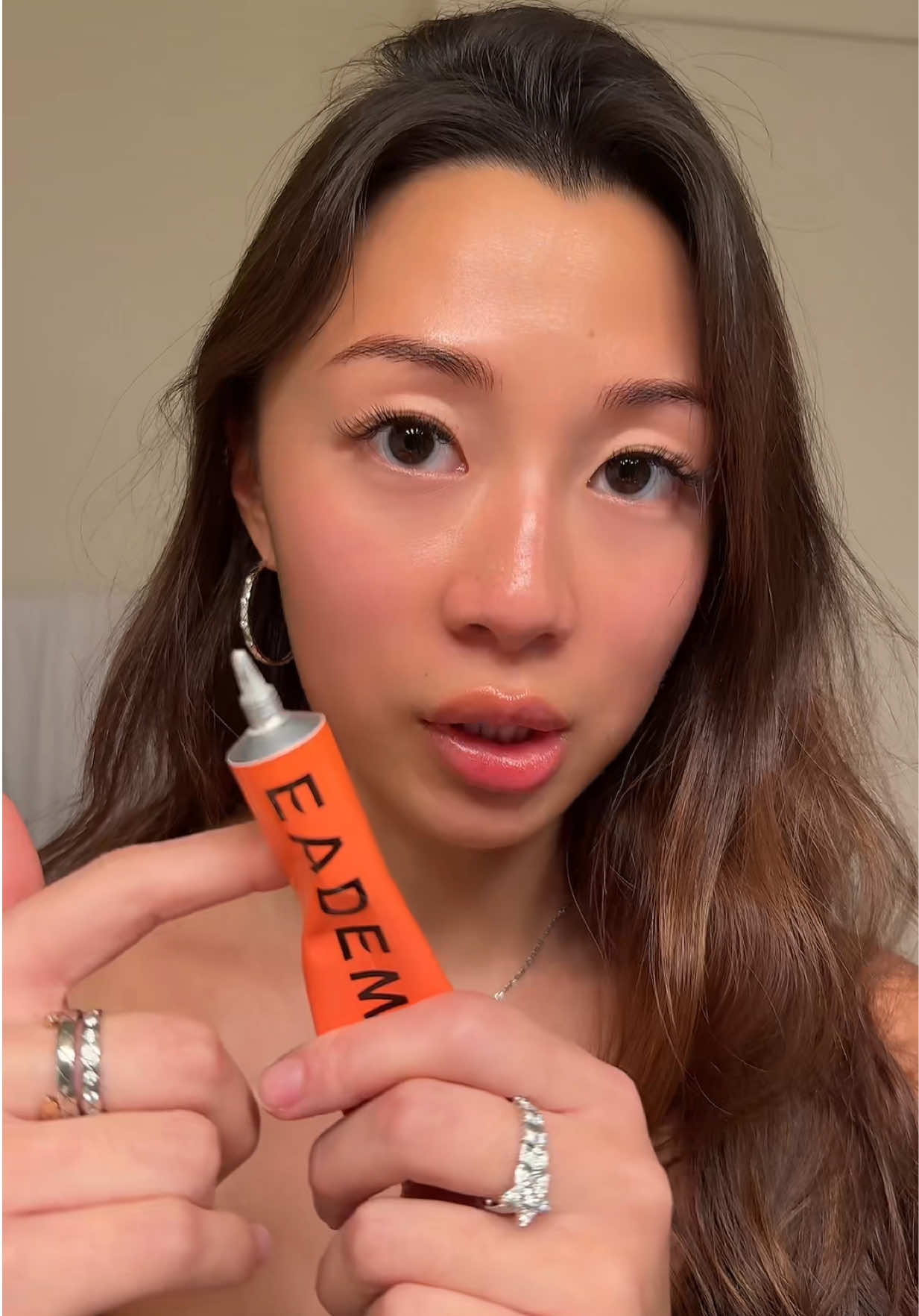 TikTok post by @paulinejchoii for Eadem. Caption reads: Time flies with @EADEM @sephora #eadempartner .