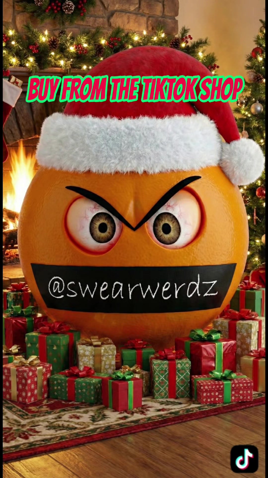 TikTok post by @swear..werdz for ChapStick. Caption reads: [...] #tiktokshop #christmasgiftidea #fyp....