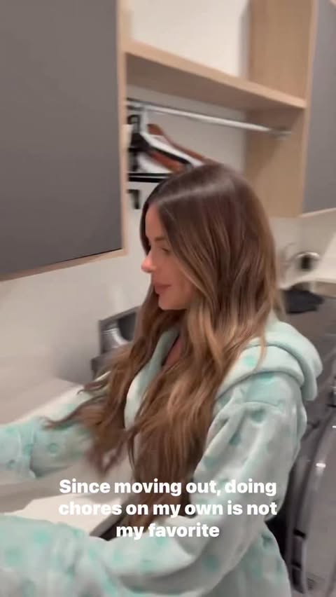 Instagram post by @briellebiermann for Laundry Sauce. Caption reads: [...] 😍 this scent is everythinggggggg ✨....