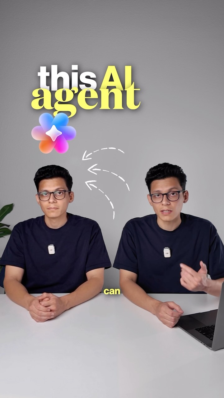 Instagram post by @joseontiveros_ for ClickUp. Caption reads: [...] to the new Brain integrated inside ClickUp,....